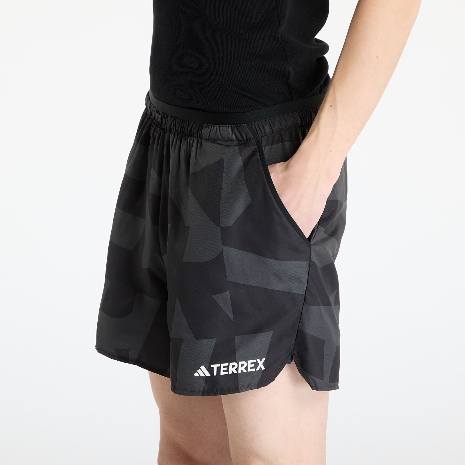Shorts adidas Terrex Multi Printed Light Shorts Black