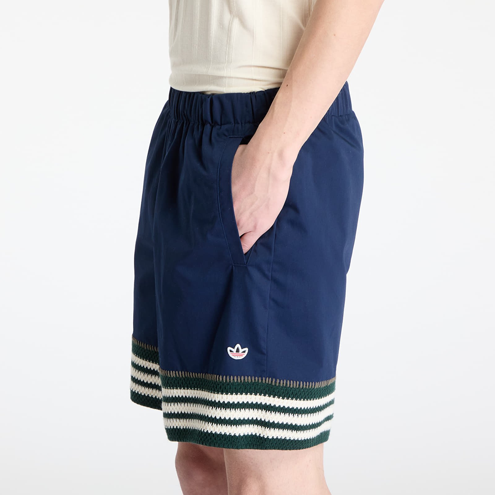Vīriešu šorti adidas x Clot Woven Shorts Blue/ Night Indigo