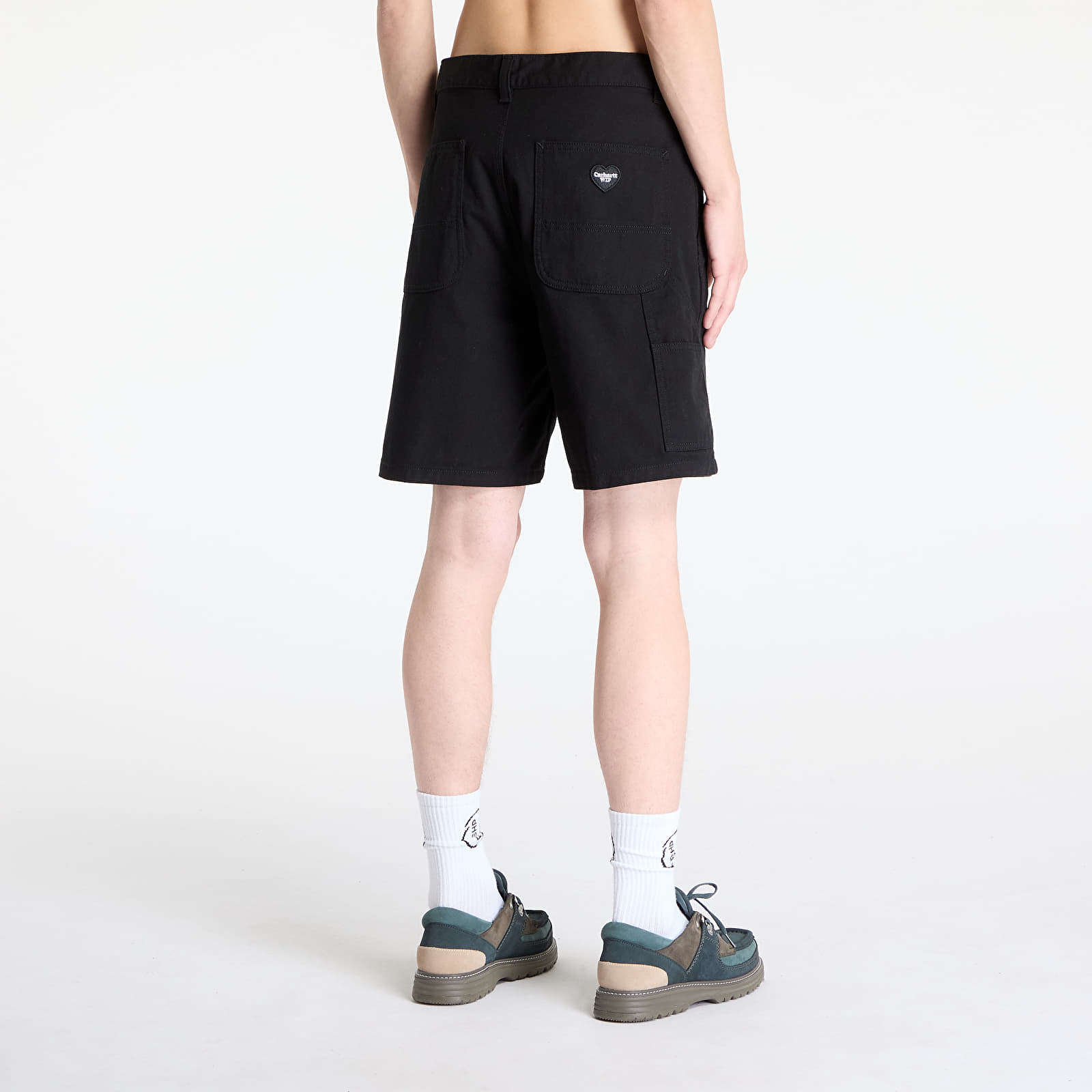 Pánské kraťasy Carhartt WIP Drewe Short Black Rinsed