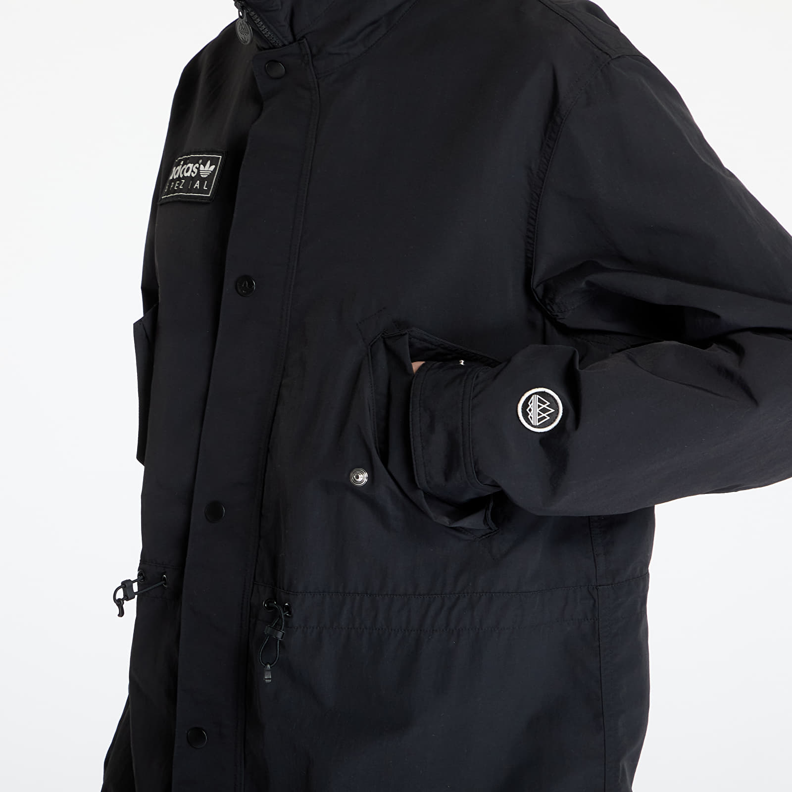 Parka Coats adidas Halewood Spezial Parka Black/ Black