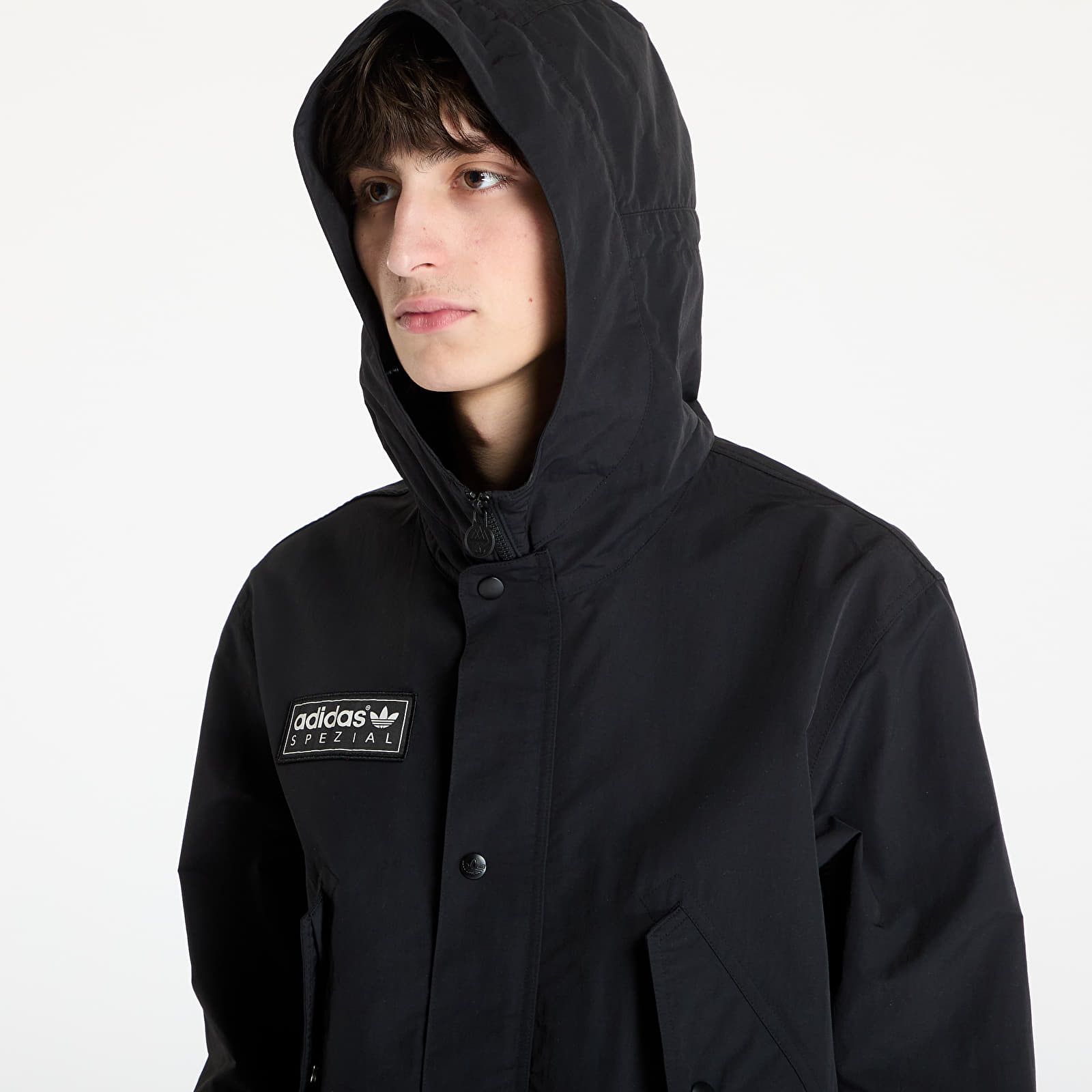 Parka Coats adidas Halewood Spezial Parka Black/ Black