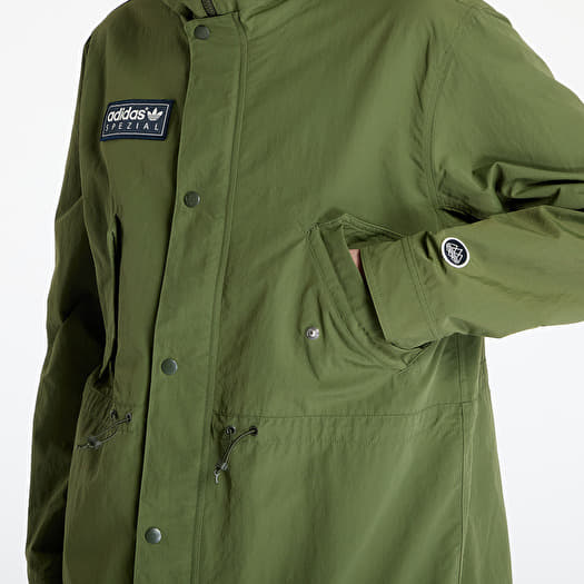 Parka Coats adidas Halewood Spezial Parka Green/ Wild Pine (JN5429