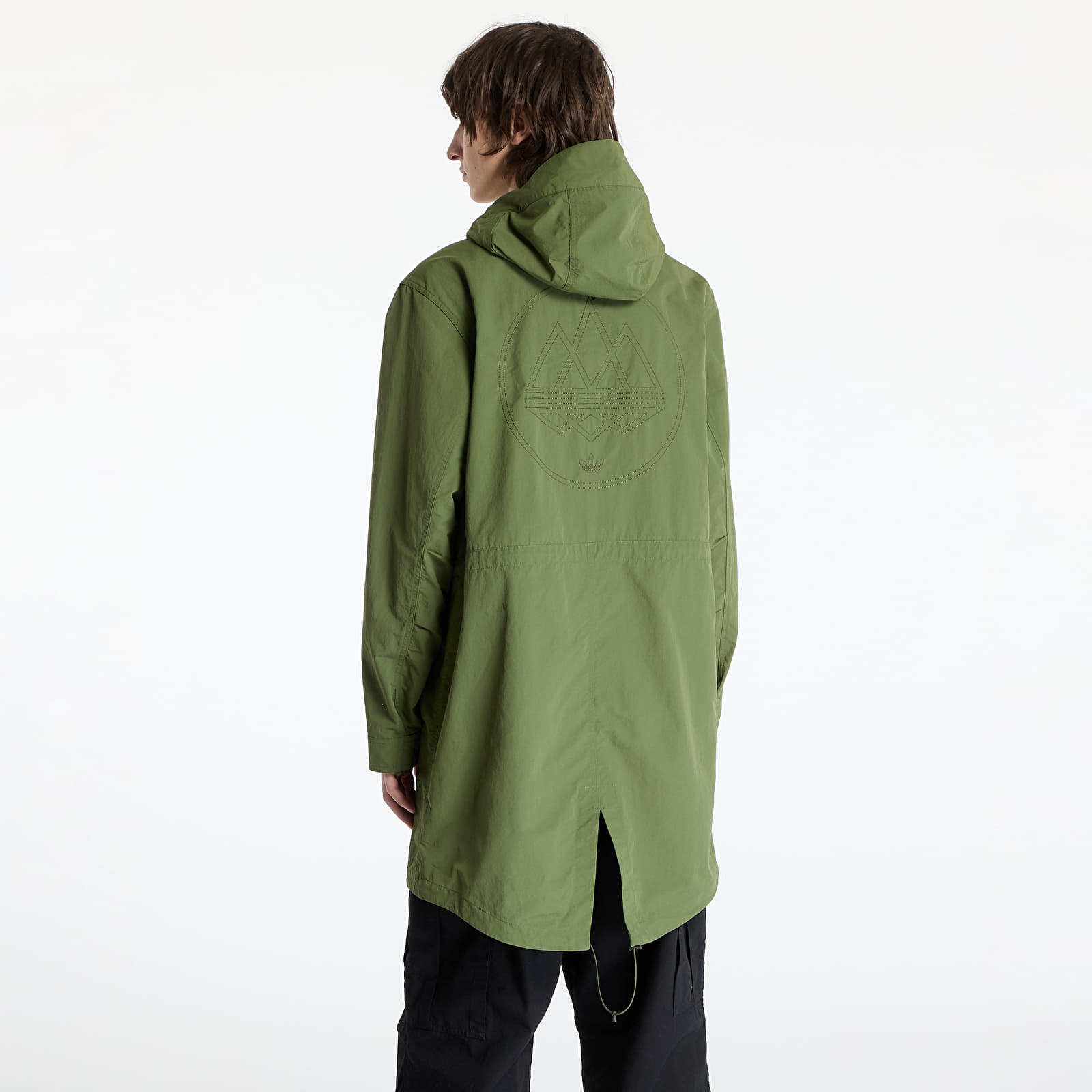 Geci parka adidas Halewood Spezial Parka Green/ Wild Pine