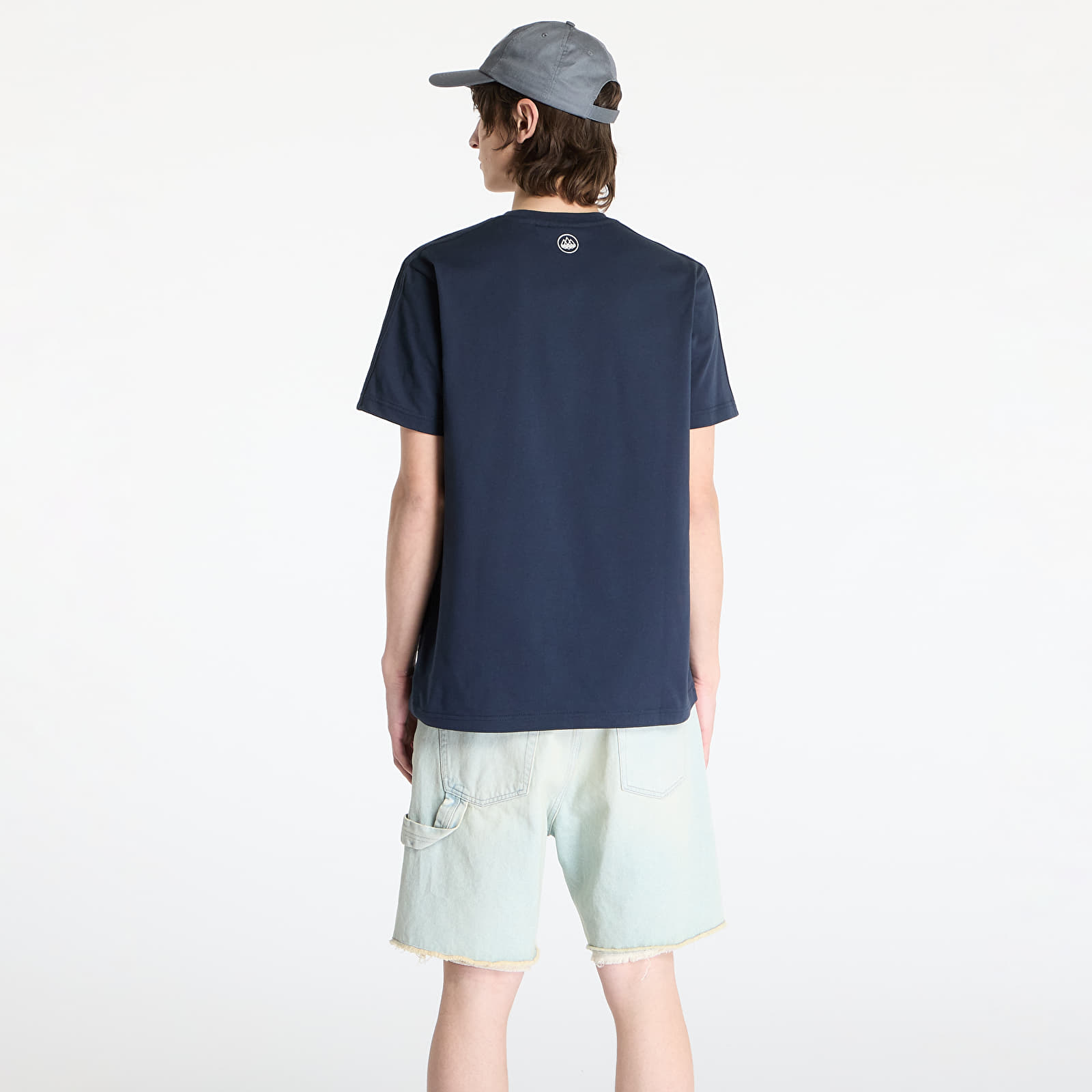Tricouri bărbați adidas Brockhall Spezial Tee Blue/ Night Navy