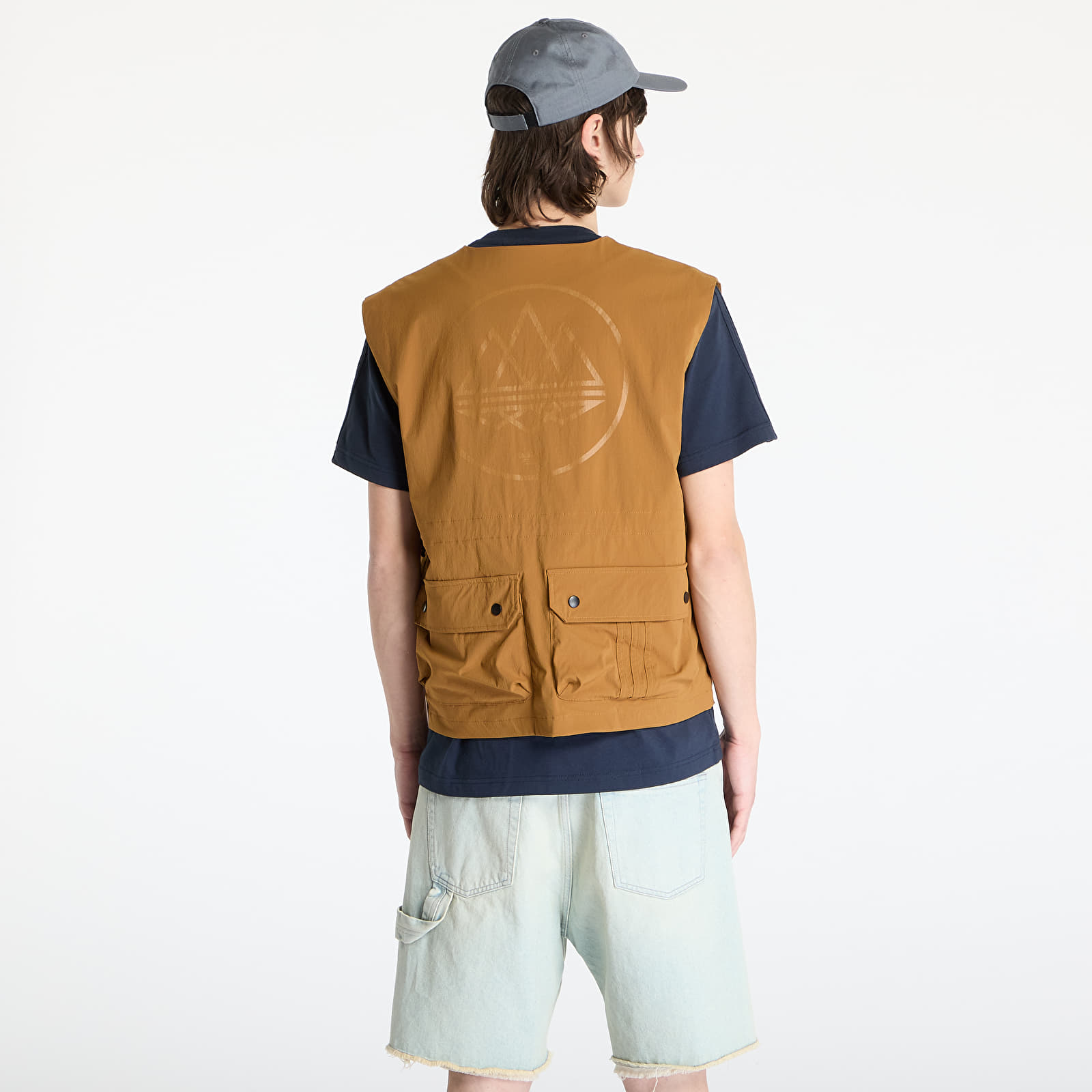 Vesty adidas Wardour Spezial Vest Brown/ Bronze Strata