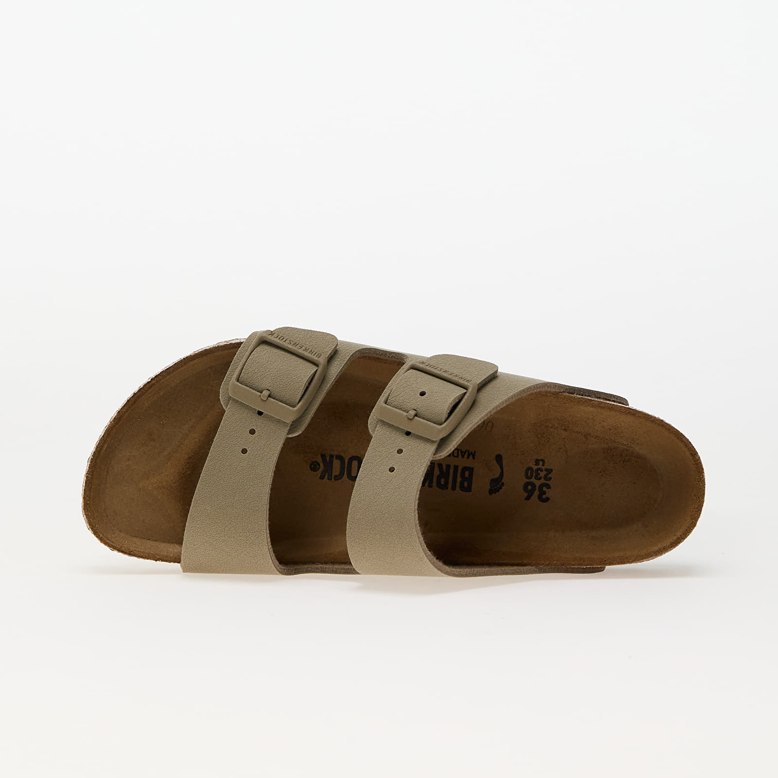 Dámské tenisky a boty Birkenstock Arizona Birko-Flor Faded Khaki