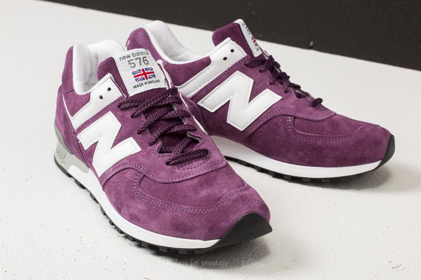 New balance 576 classic purple hotsell