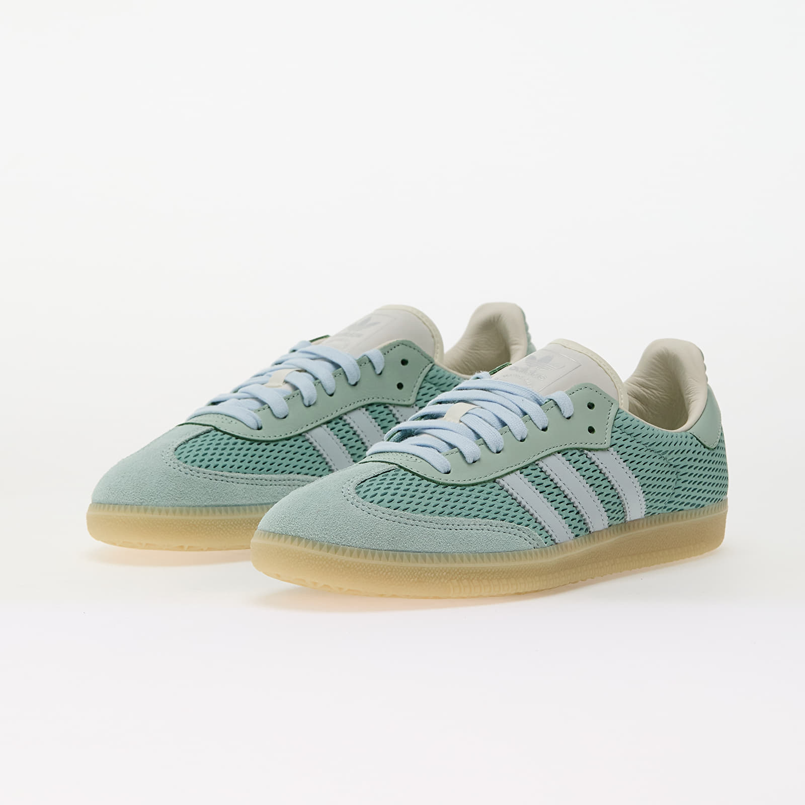 Pánské tenisky a boty adidas Samba Og Hazy Green/ Skytin/ Off White