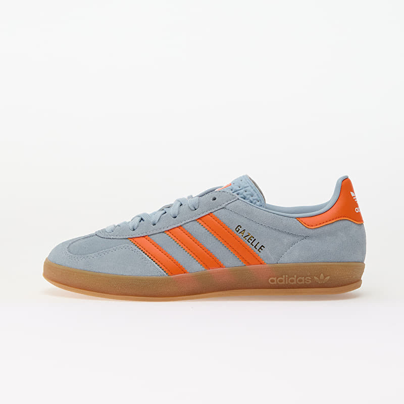 adidas Gazelle Indoor Wonder Blue/ Orange/ Ftw White | Footshop