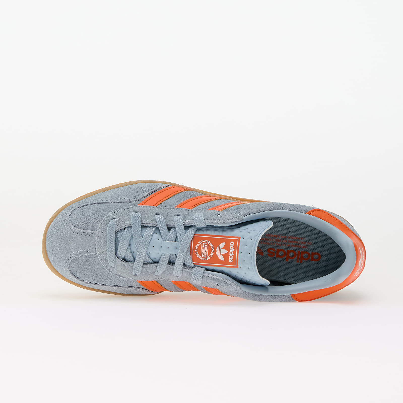 Sapatos de homem adidas Gazelle Indoor Wonder Blue/ Orange/ Ftw White