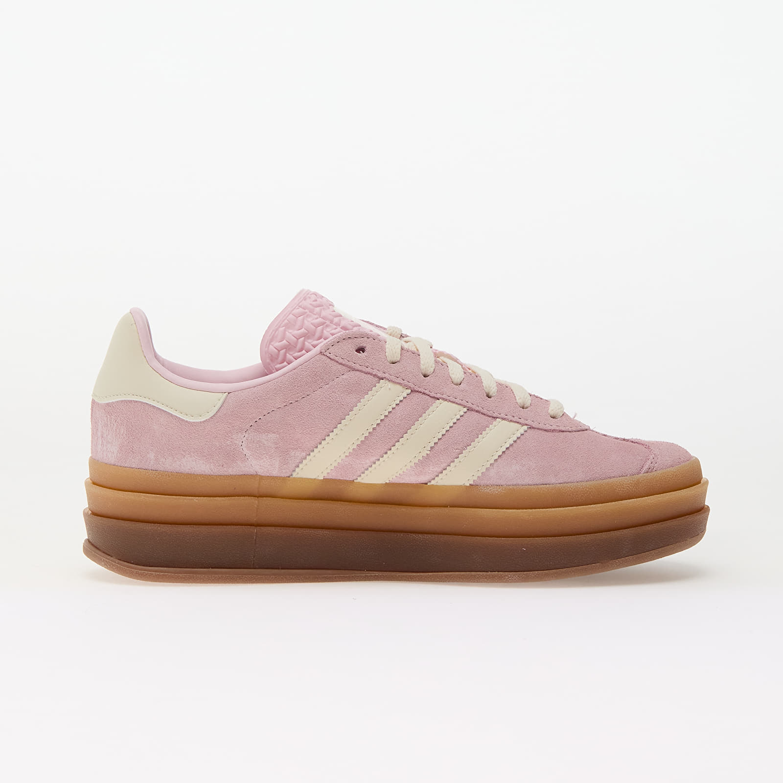 Women's shoes adidas Gazelle Bold W Clear Pink/ Crew White/ Gold Metallic