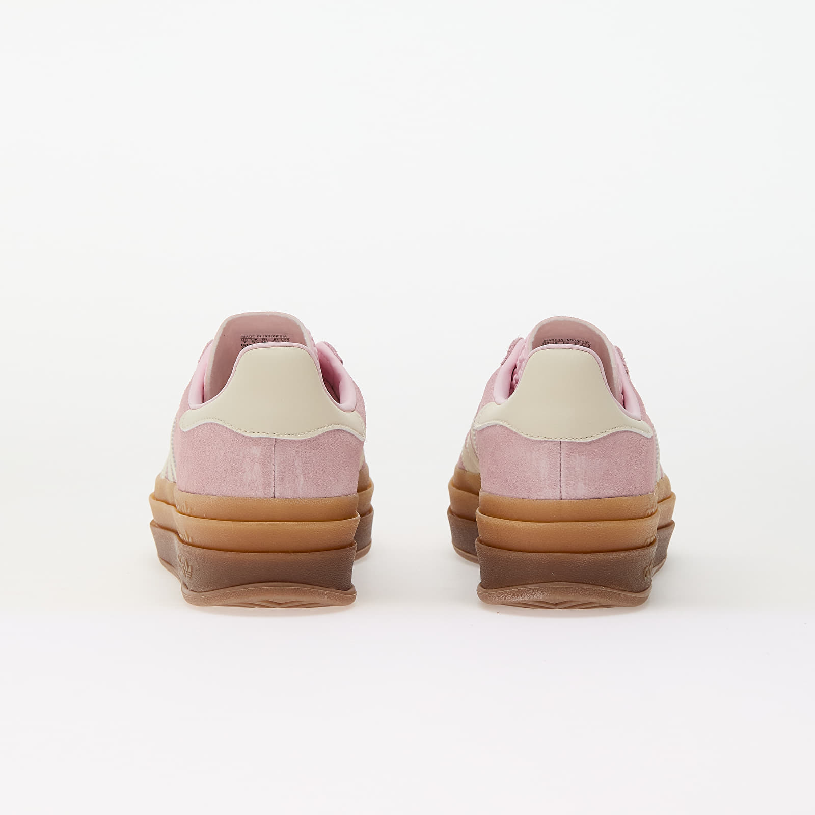 Women's shoes adidas Gazelle Bold W Clear Pink/ Crew White/ Gold Metallic