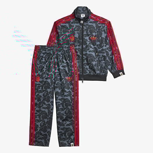 adidas x BAPE Track Suit Kids Black