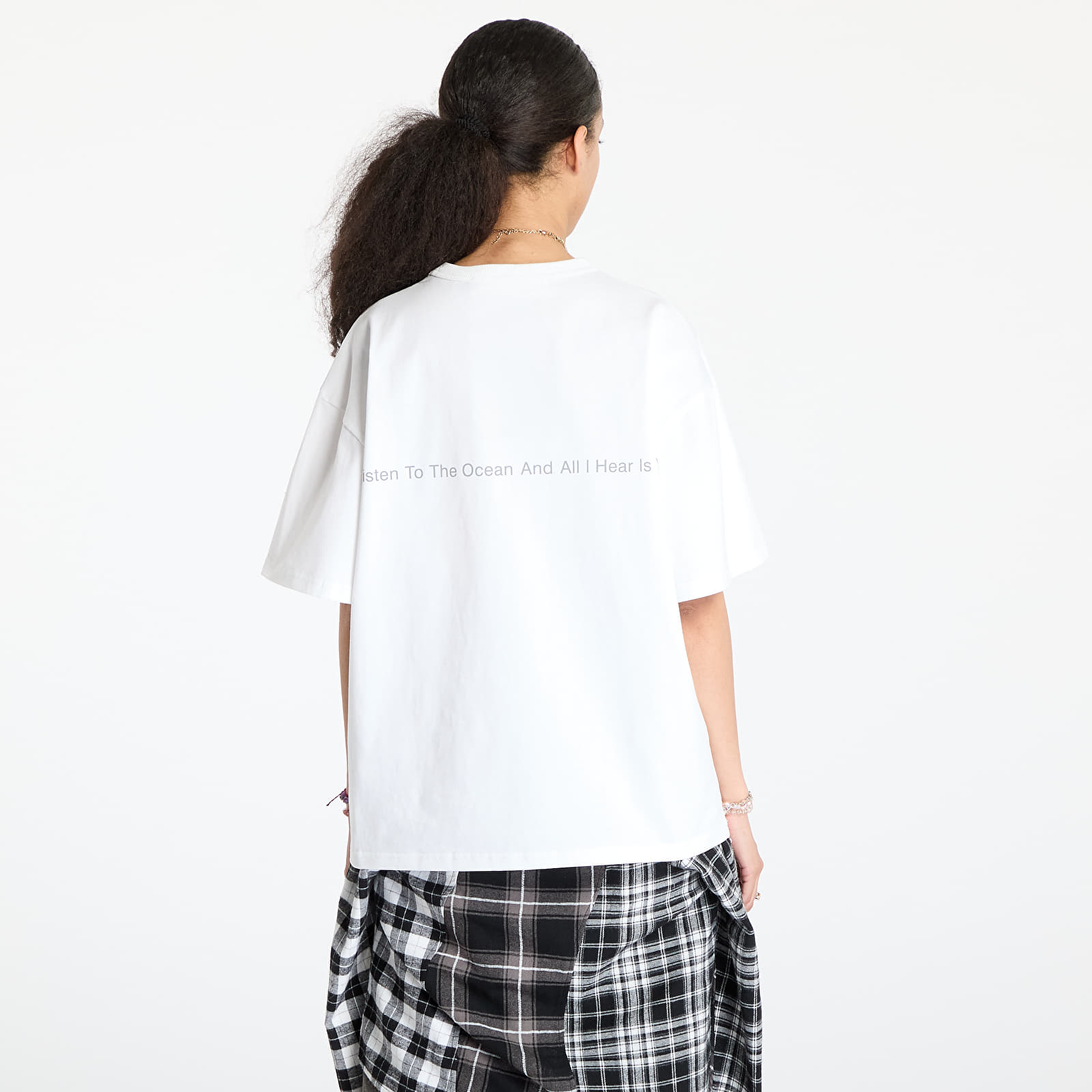 Trička MISBHV Donna Del Lago B&W T-Shirt UNISEX White/ Black