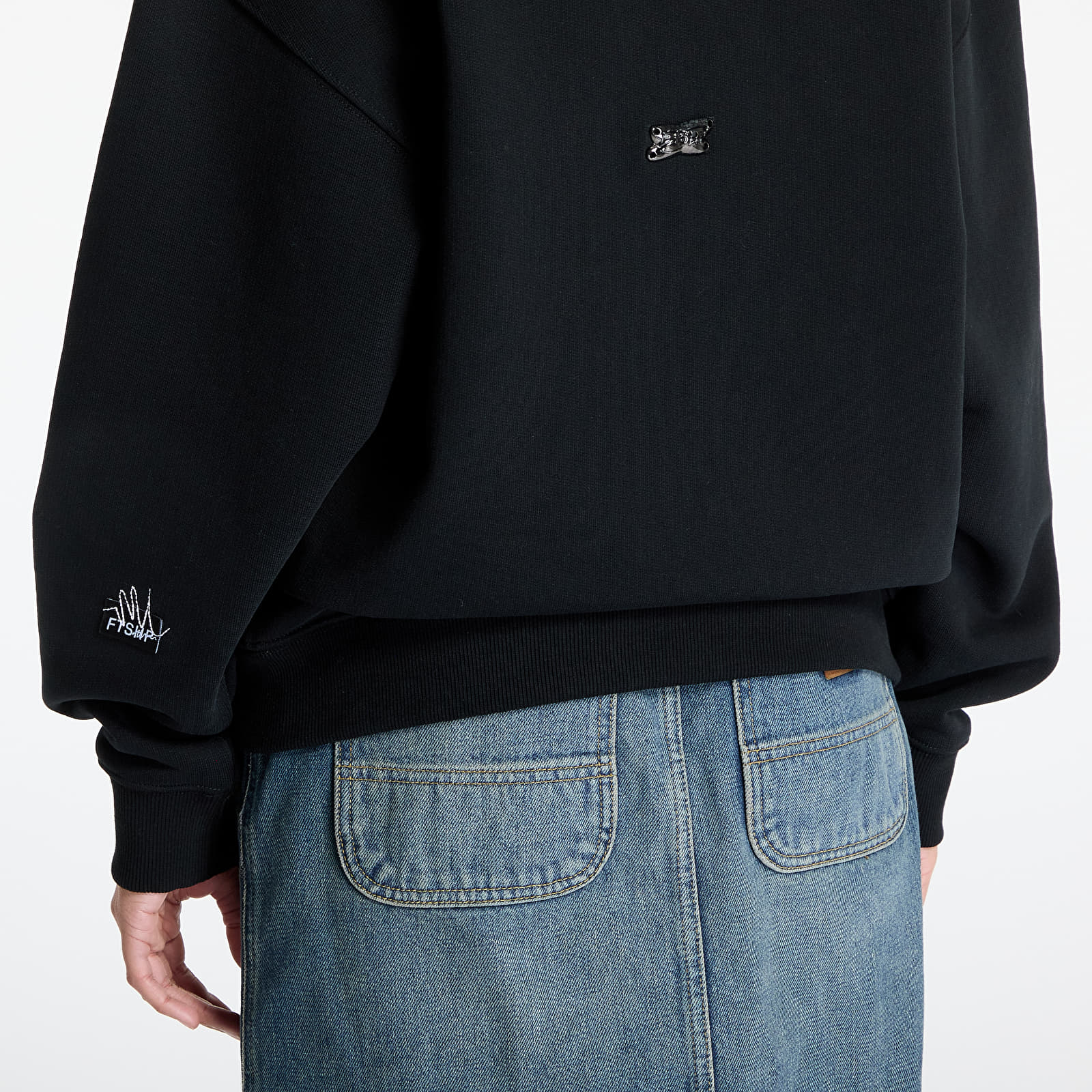 Hoodies and sweatshirts  FTSHP Walking Art Zip Hoodie UNISEX Fire Black Ash