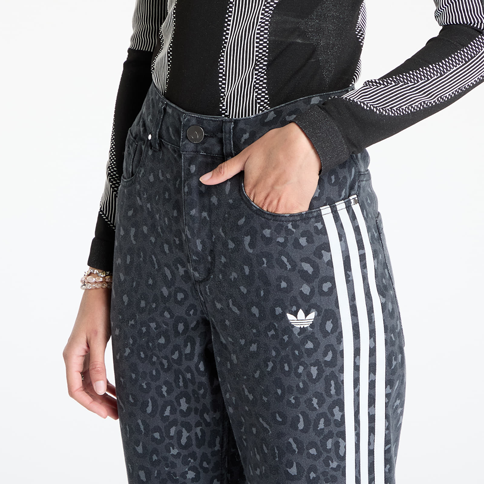 Jeans adidas Denim Slim WL Pants Multicolor