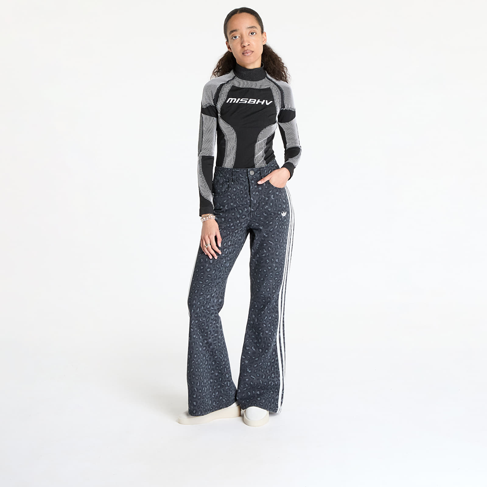 Jeans adidas Denim Slim WL Pants Multicolor