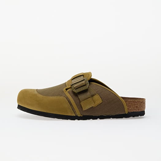 Birkenstock Boston Nova Textile Pine Green