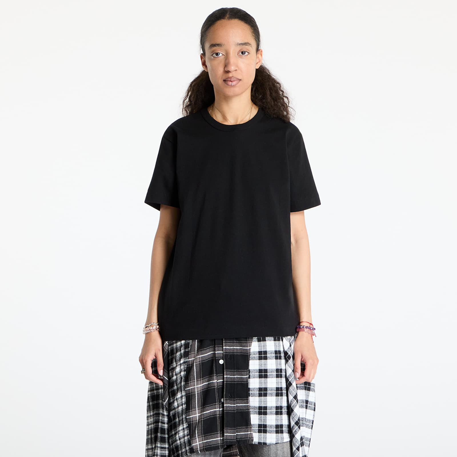T-paidat Comme des Garçons PLAY Black Emblem Knit T-Shirt UNISEX Black