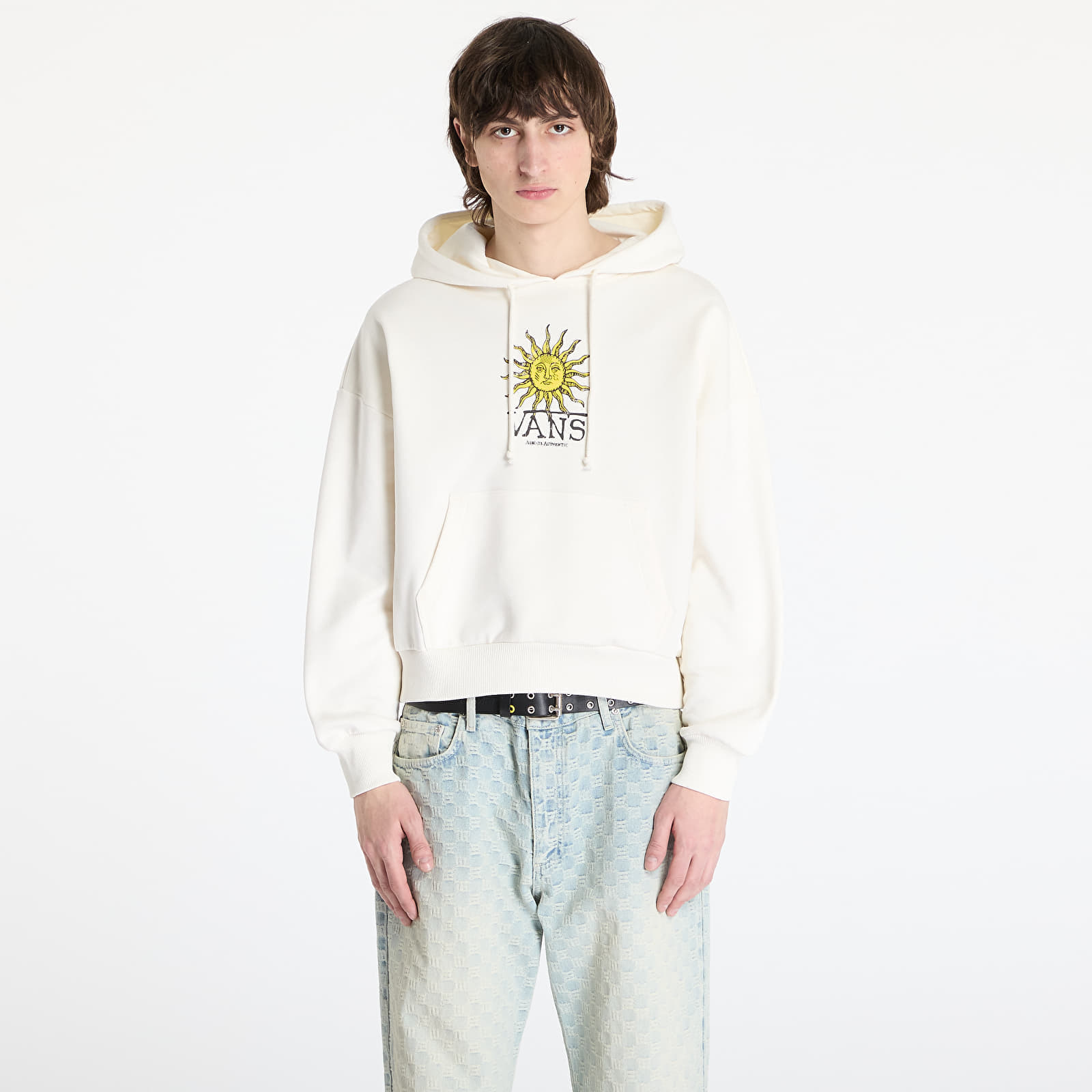 Sweatshirt Vans Cosmic Ray Retro Fit Pullover Marshmallow L