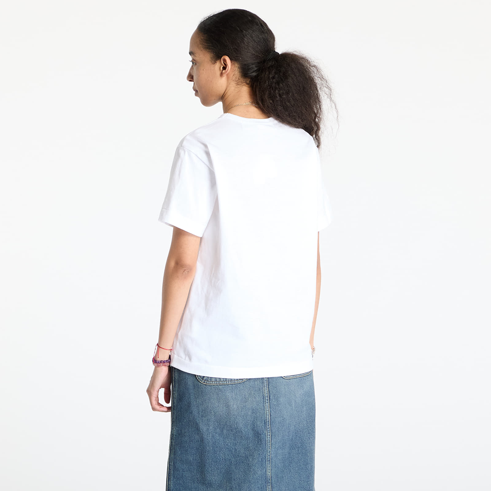 Trička Comme des Garçons PLAY Emblem x Metalstone T-Shirt UNISEX White/ Black