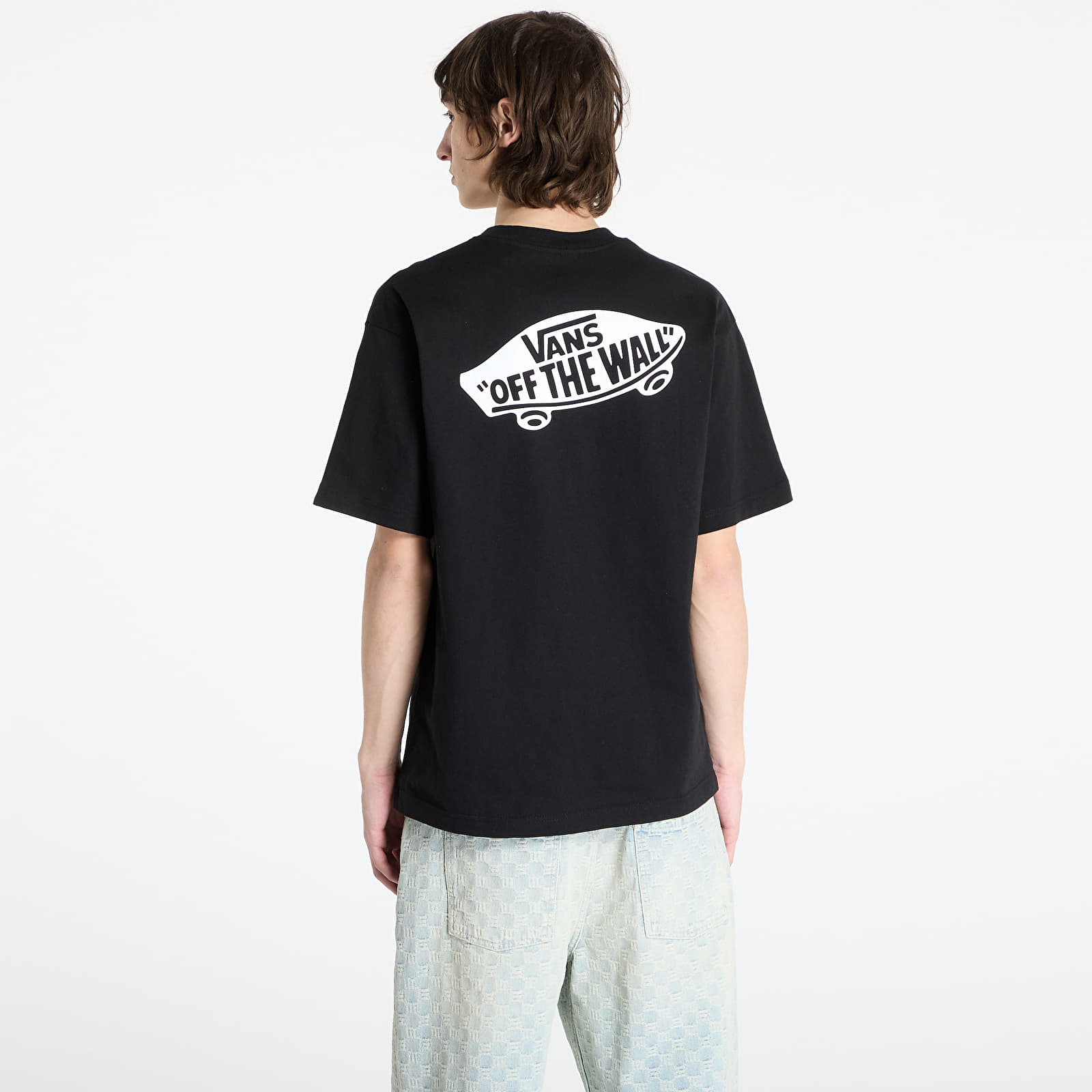 Men's T-shirts Vans Style 76 II Loose SS Tee Black/ White