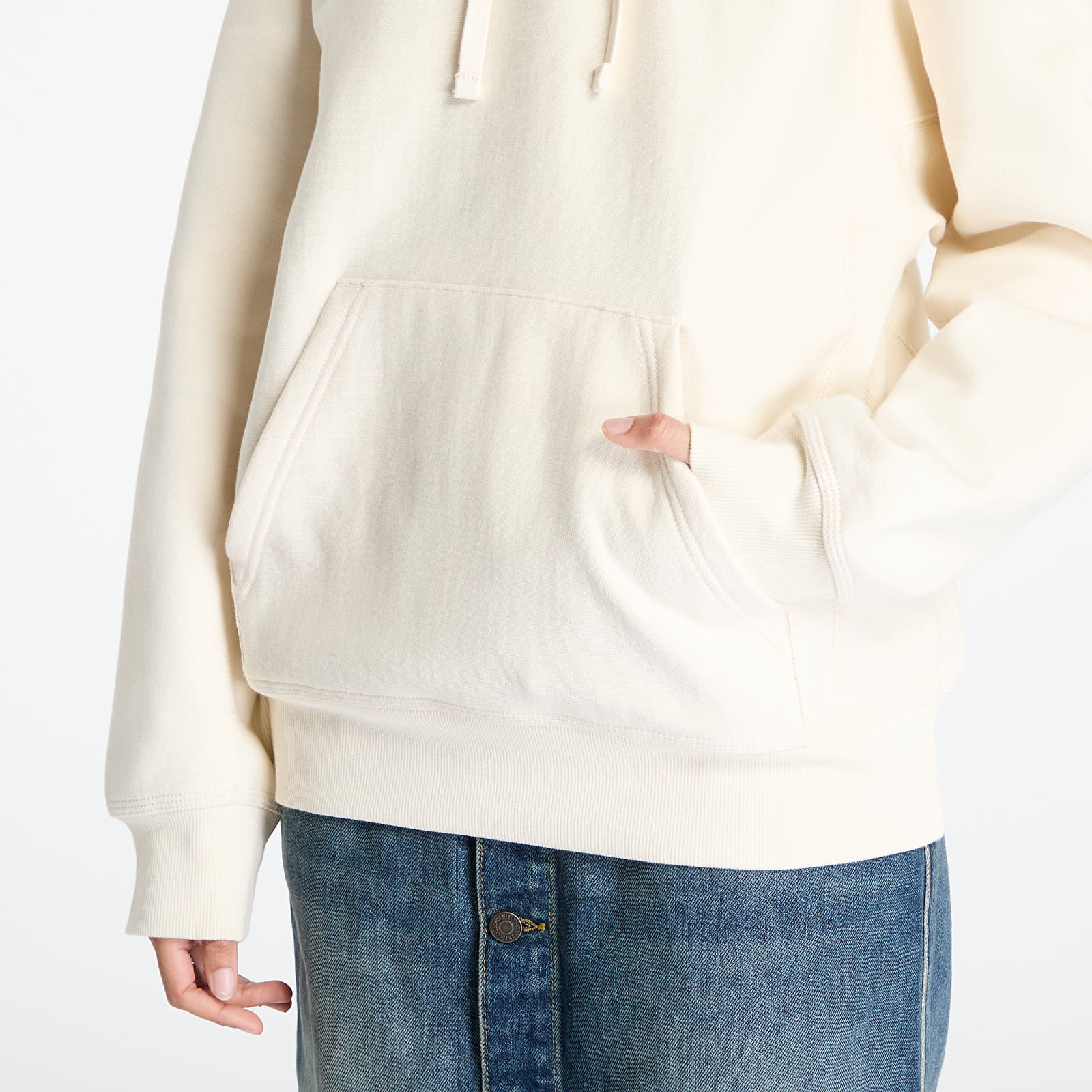Hoodies and sweatshirts  Carhartt WIP Hooded American Script Sweat UNISEX Natural