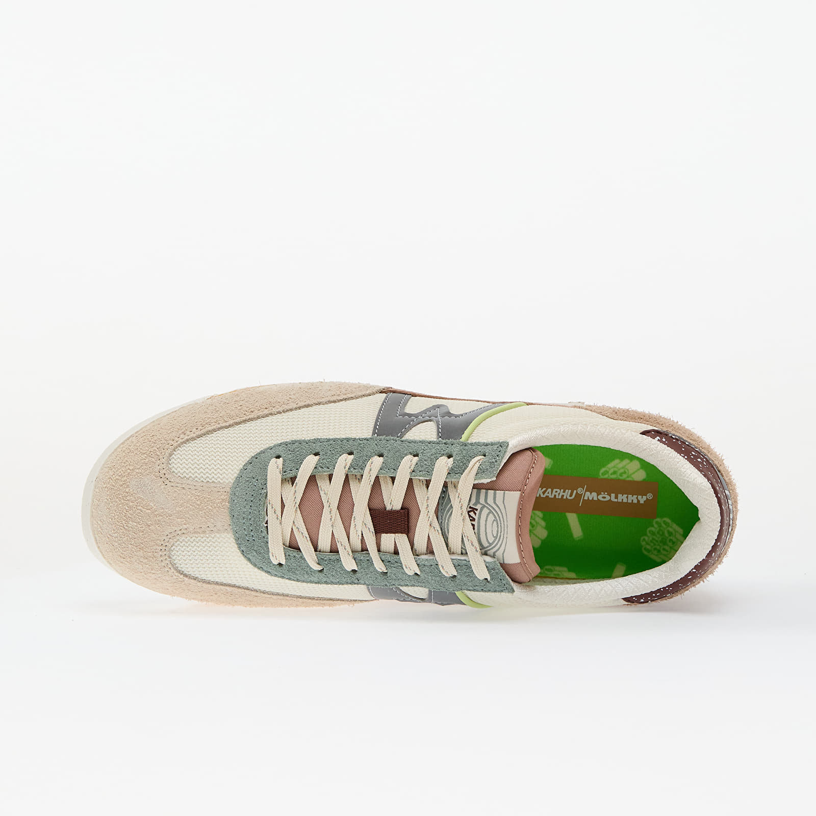 Pánské tenisky a boty Karhu Mestari "Mölkky® pack" Control Turtledove/ Iceberg Green