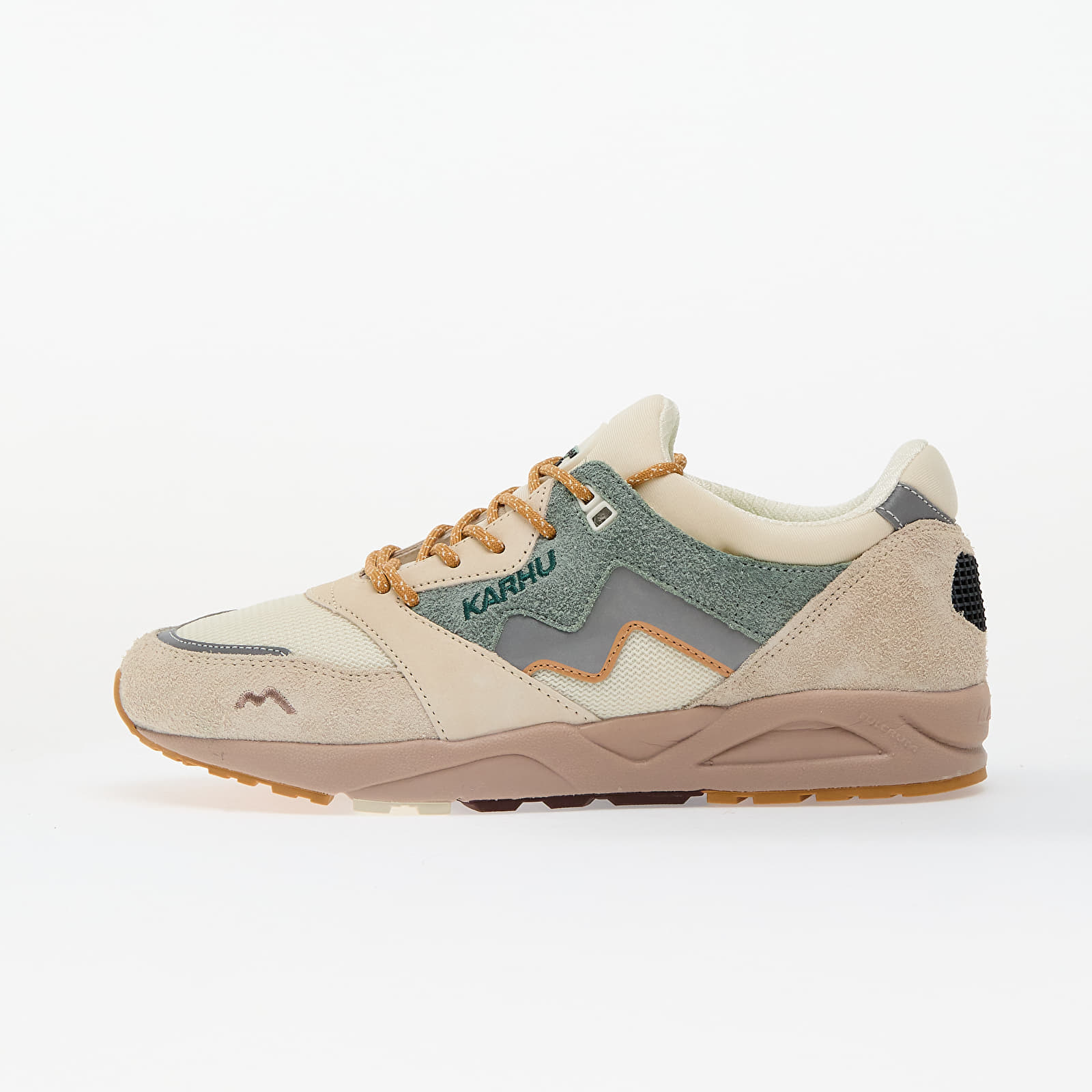 Levně Tenisky Karhu Aria 95 "Mölkky® pack" Turtledove/ Iceberg Green