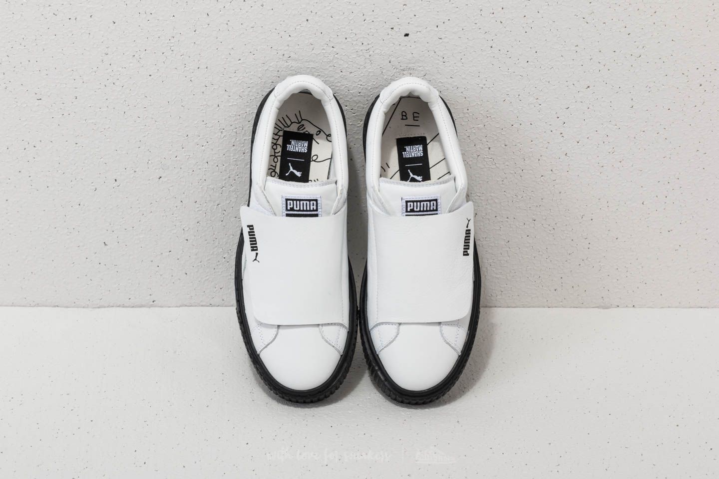 Women's shoes Puma x Shantell Martin Platform Strap Puma White-Puma Black