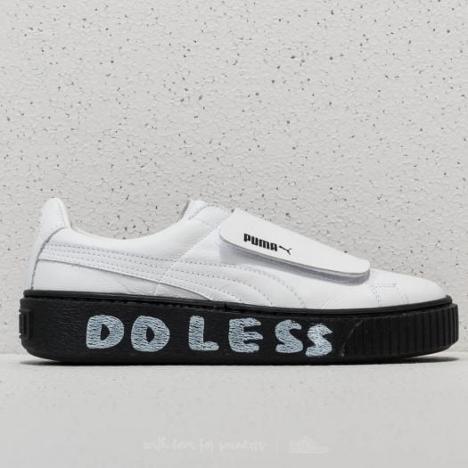 Women s shoes Puma x Shantell Martin Platform Strap Puma White Puma Black Footshop