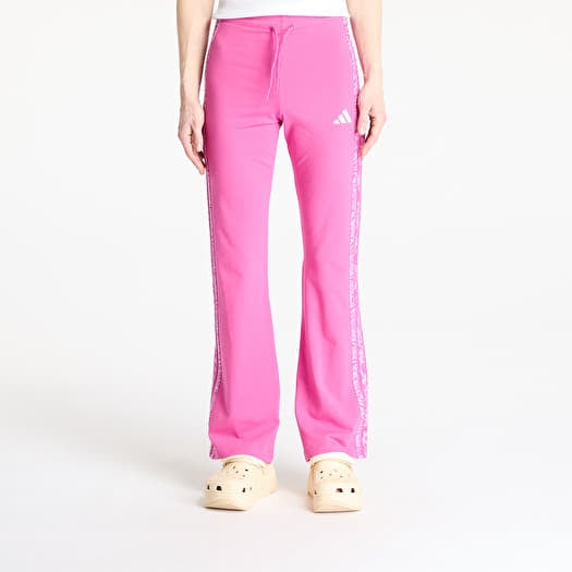 Legíny adidas Essentials 3 Stripes Print Cotton Leggings Semi Lucid Fuchsia