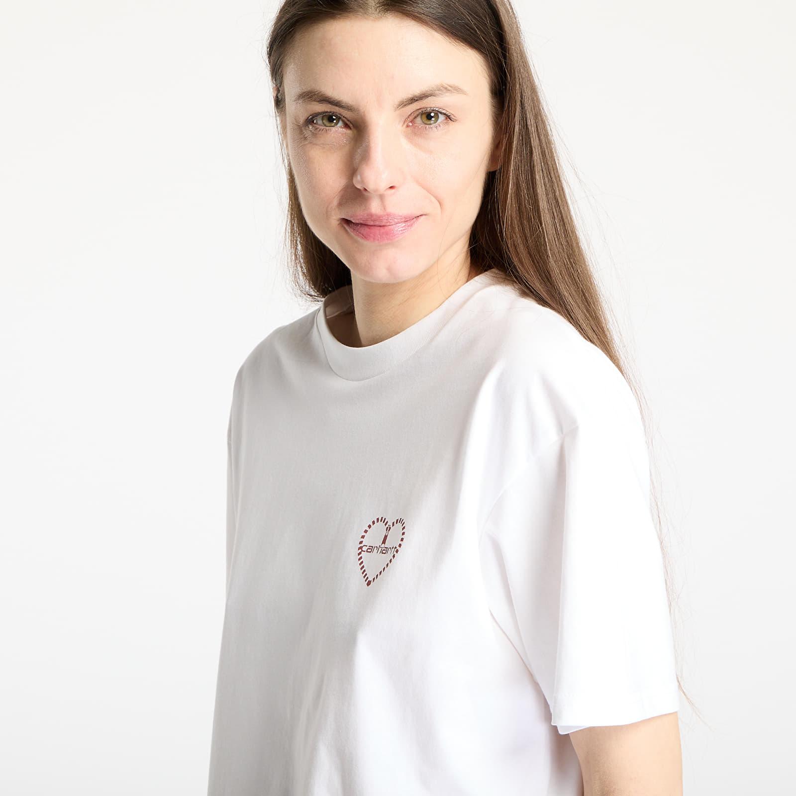 Men's T-shirts Carhartt WIP S/S Furoshiki T-Shirt White/ Red