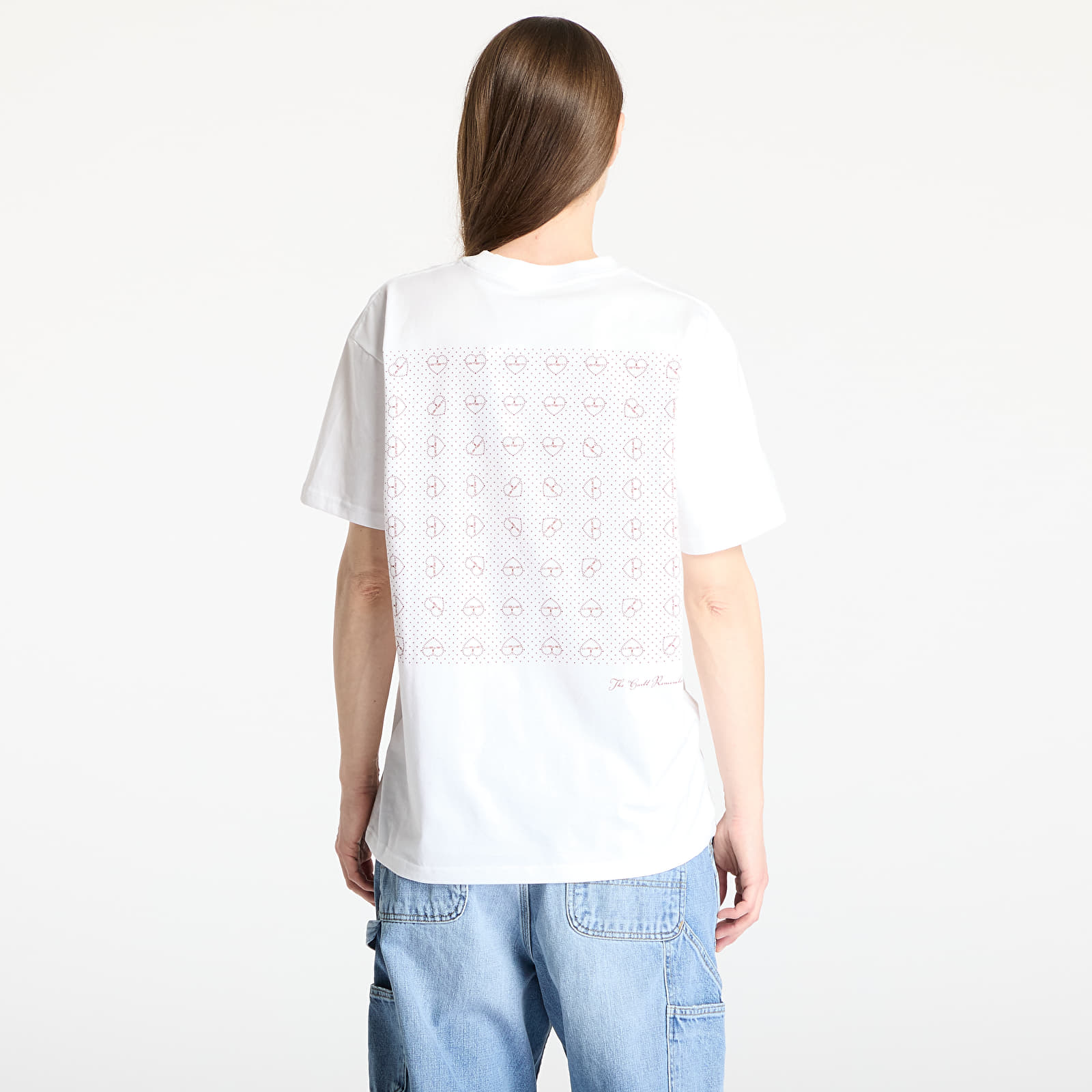 Men's T-shirts Carhartt WIP S/S Furoshiki T-Shirt White/ Red