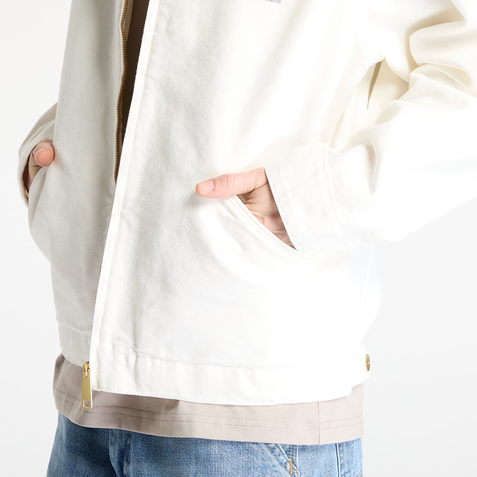 Pánské bundy Carhartt WIP OG Detroit Jacket Wax