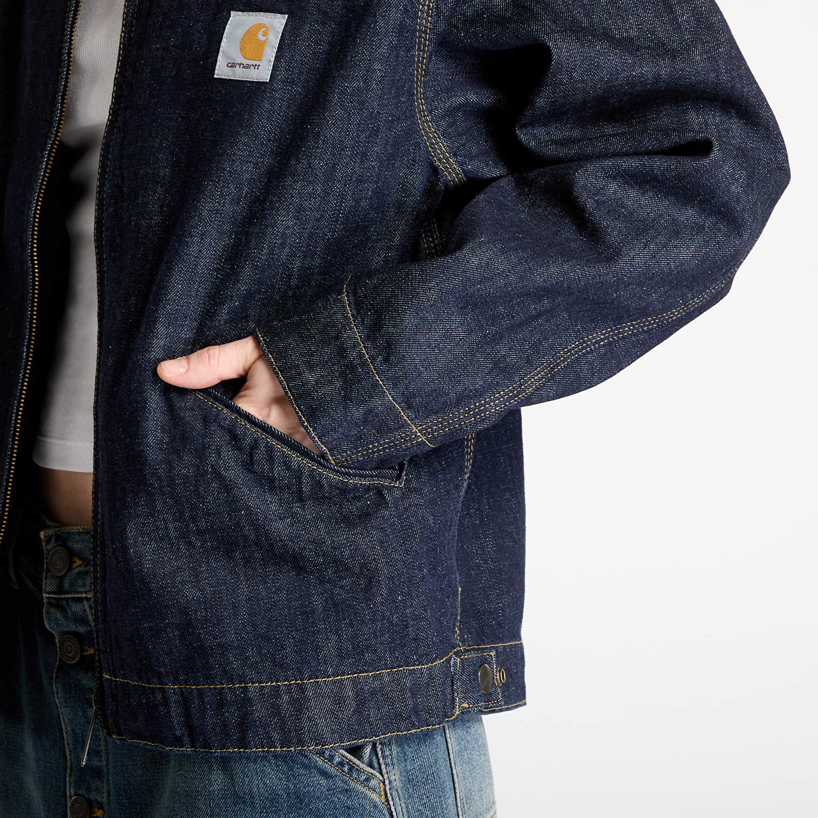 Jakker til mænd Carhartt WIP OG Detroit Jacket Denim