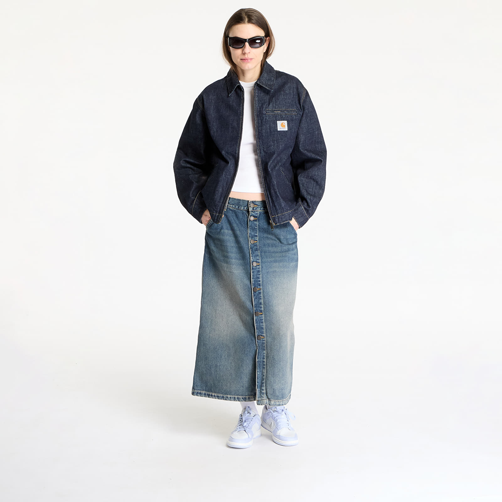 Jakker til mænd Carhartt WIP OG Detroit Jacket Denim