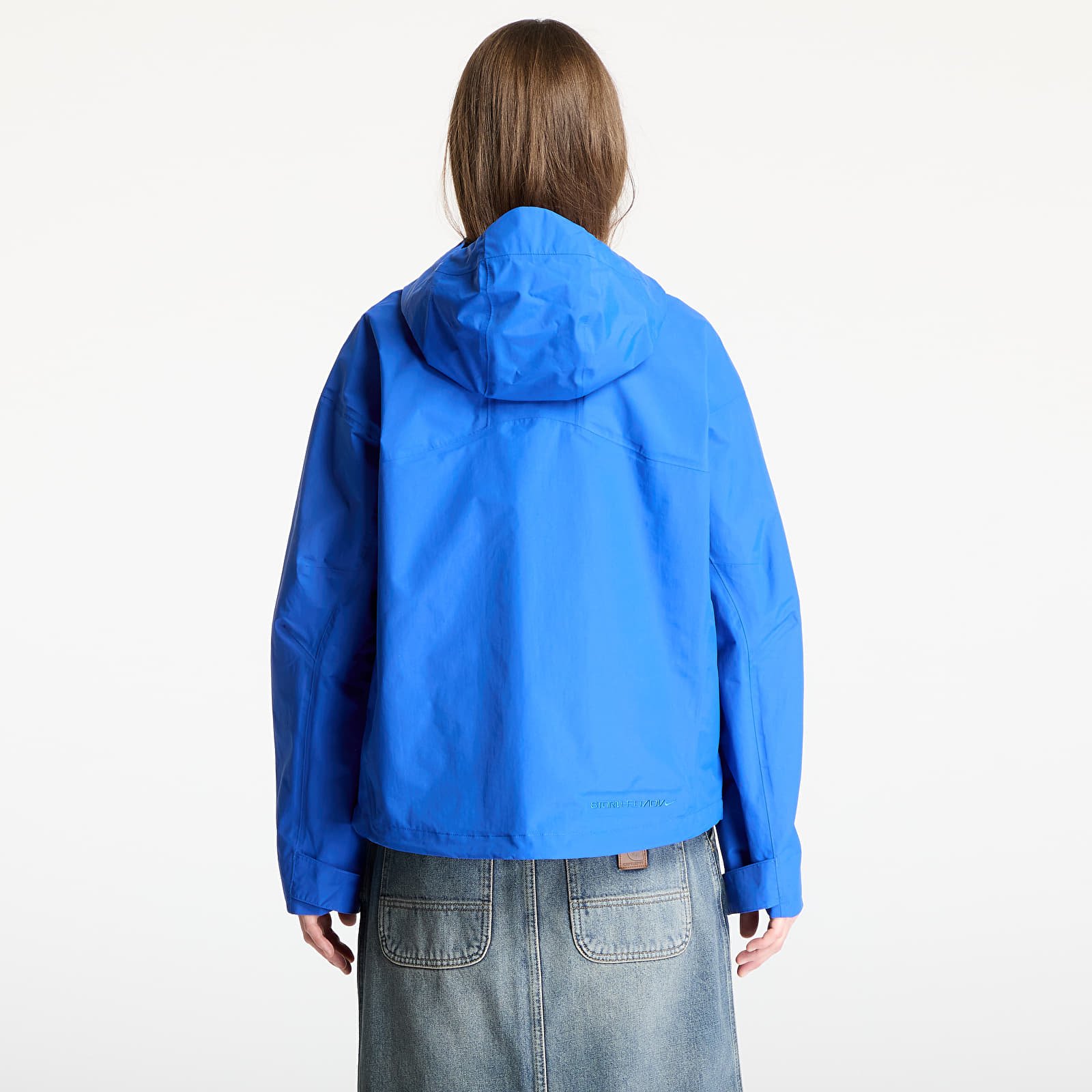 Dámske bundy Nike ACG "Morpho" Women's Loose Storm-FIT ADV Rain Jacket Game Royal/ Summit White