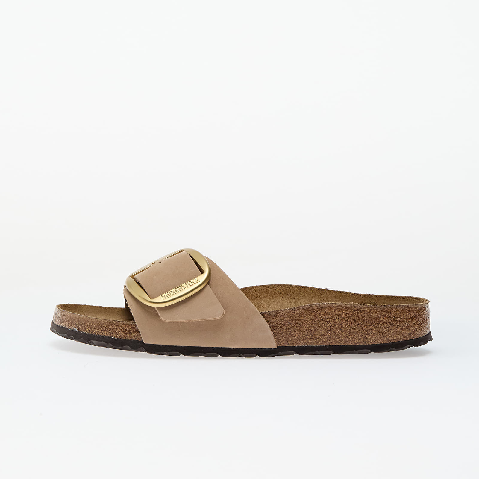 Сникърси Birkenstock Madrid Big Buckle Natural Leather Nubuck Sandcastle EUR 38