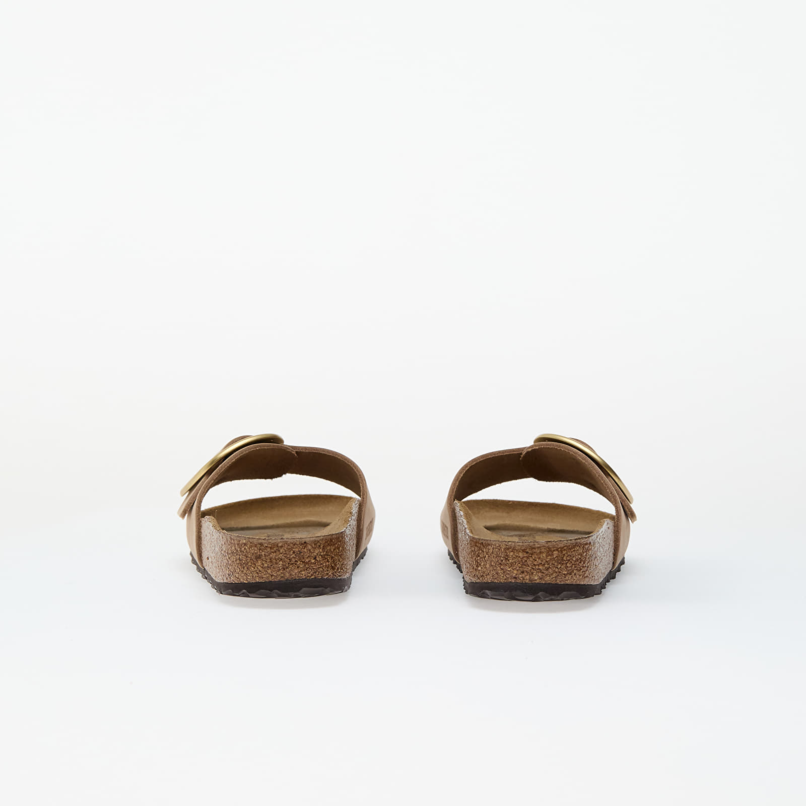 Women's shoes Birkenstock Madrid Big Buckle Natural Leather Nubuck Sandcastle