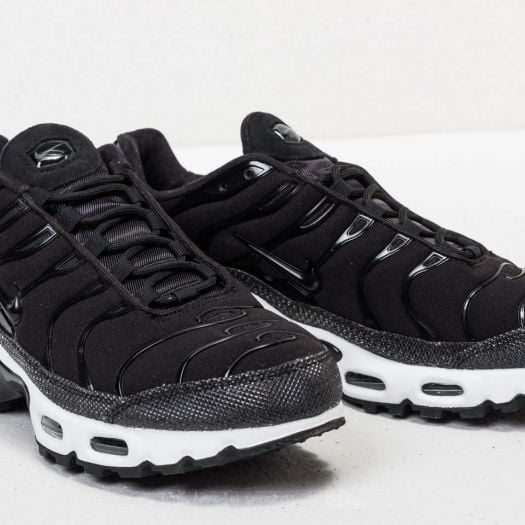 Nike air max plus premium women's black shop