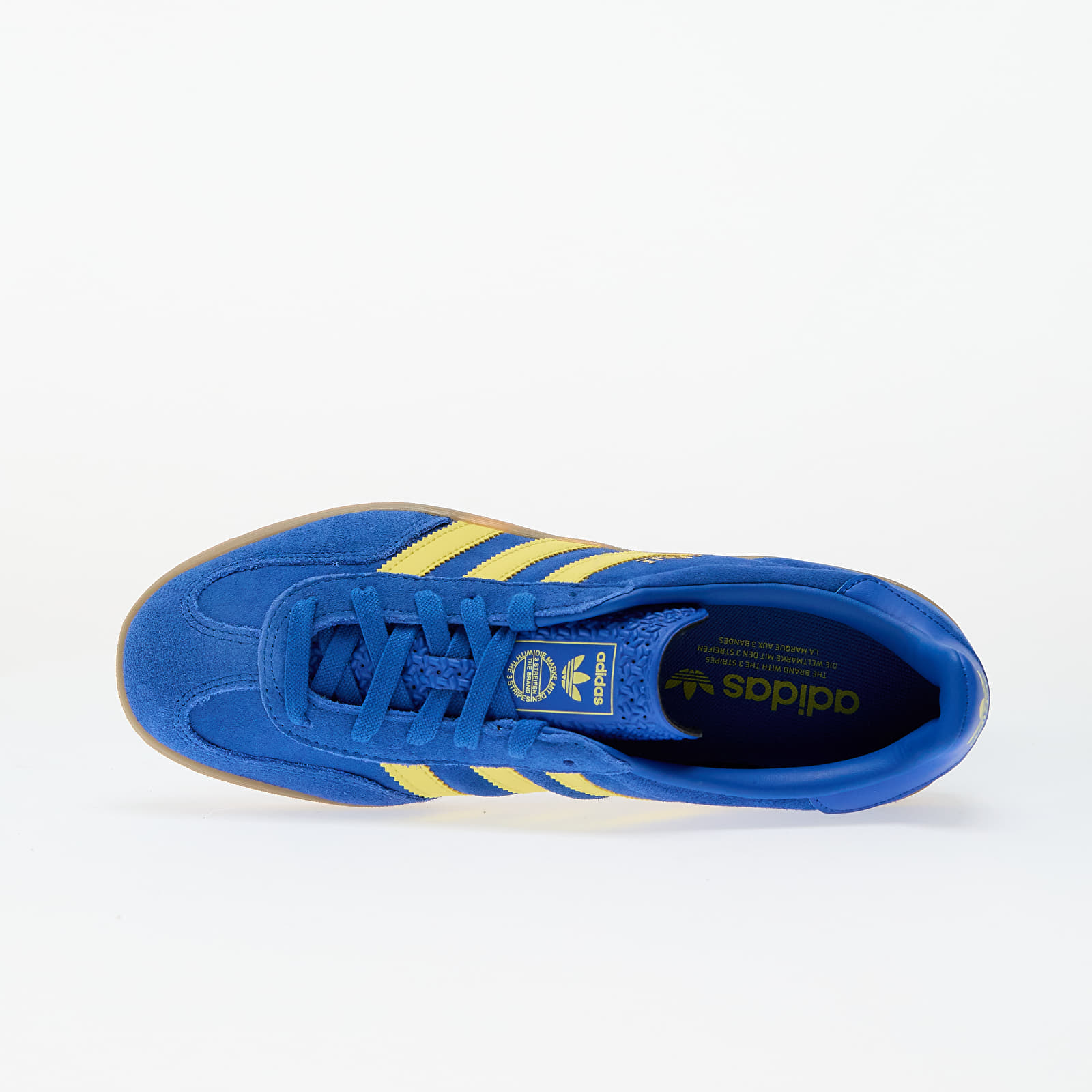 Sko til mænd adidas Gazelle Indoor Blue/ Pure Sulfur/ Gum