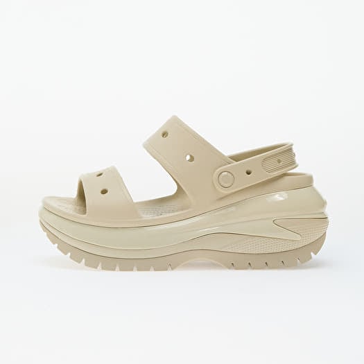 Crocs Classic Mega Crush Sandal Bone