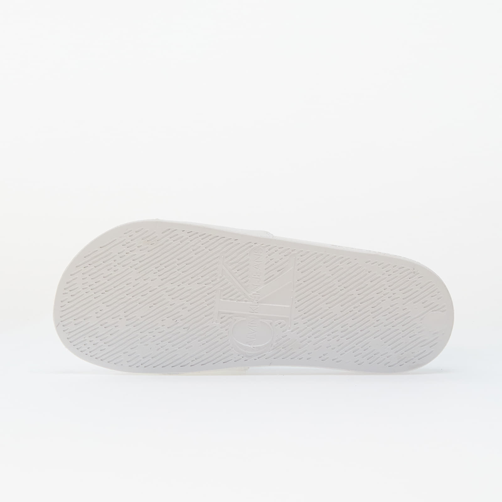 Moteriška avalynė Calvin Klein Jeans Slide Monogram Wn White