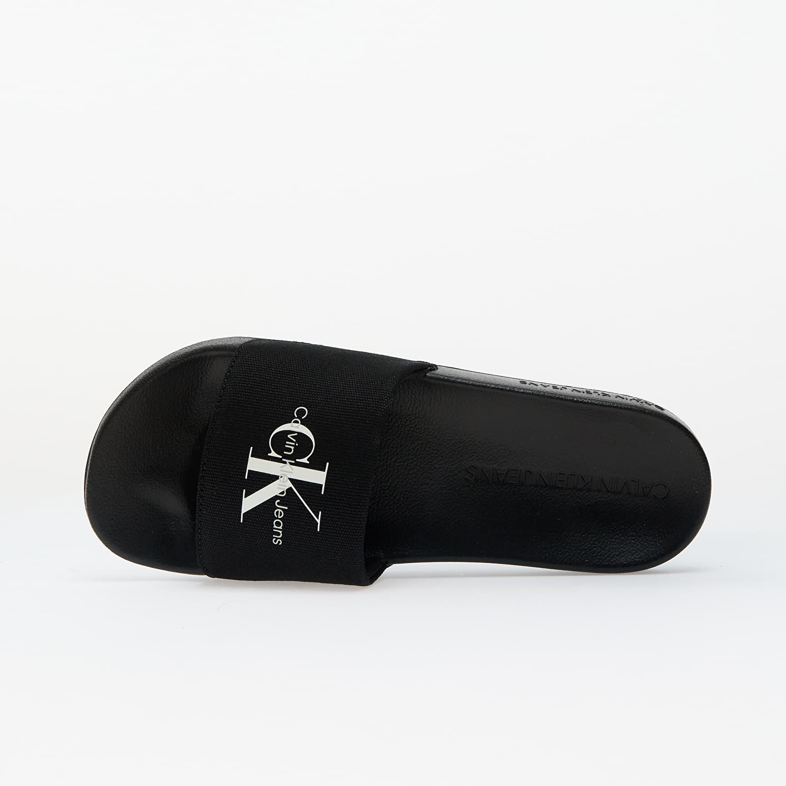 Încălțăminte și sneakerși pentru femei Calvin Klein Jeans Slide Monogram Wn Black