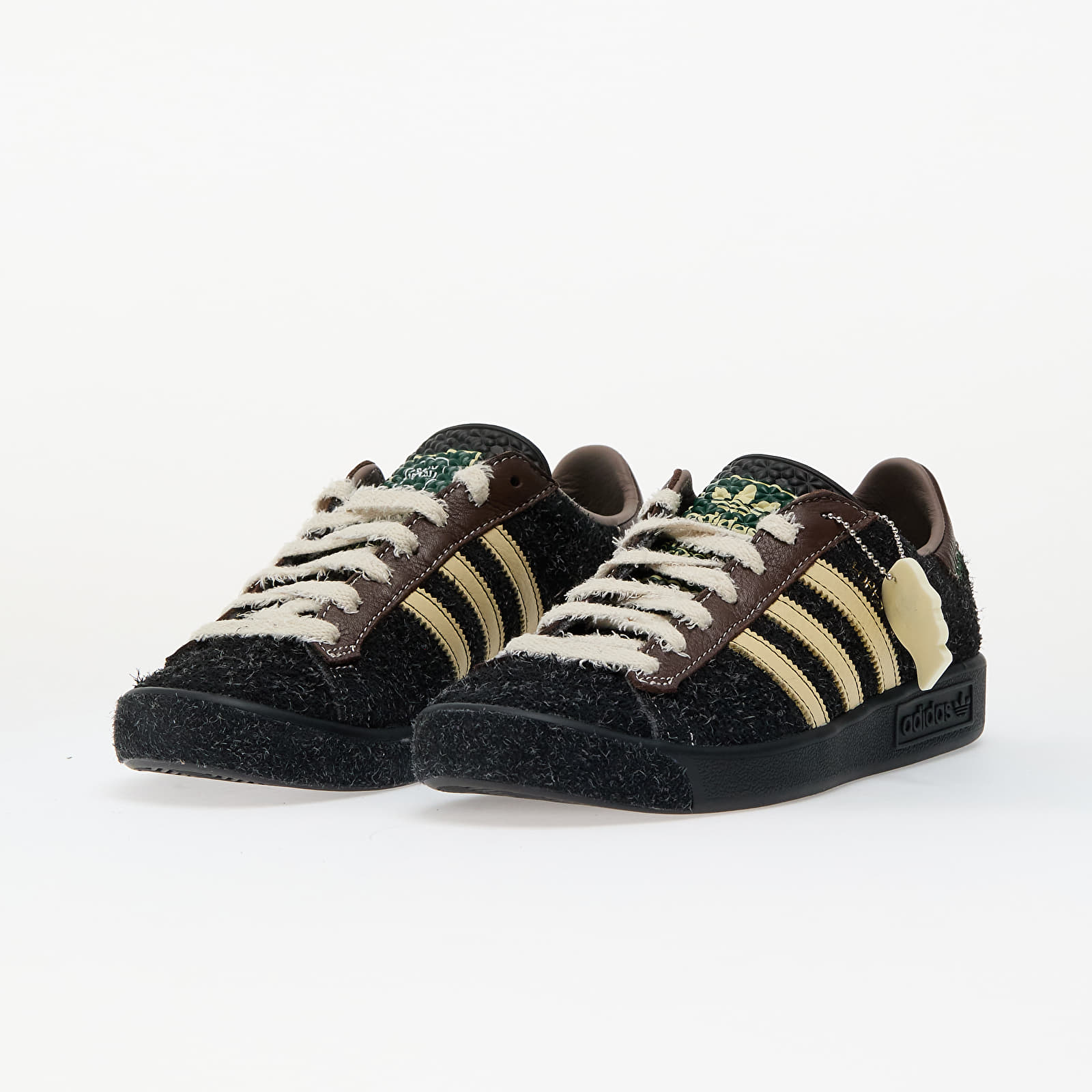 Men's shoes adidas x Brain Dead Forest Hills Core Black/ Panton/ Branch