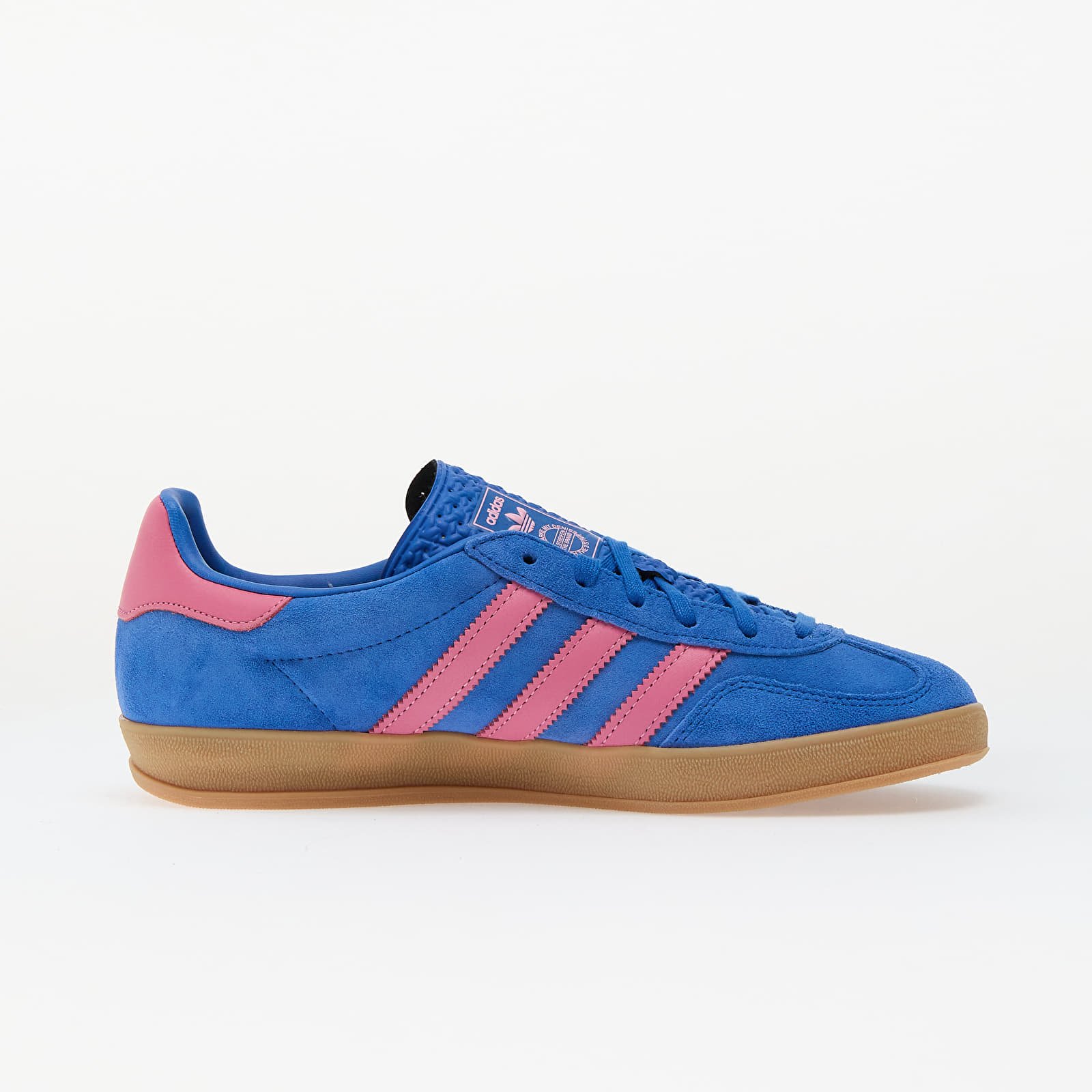 Pánské tenisky a boty adidas Gazelle Indoor Blue/ Bliss Pink/ Gum