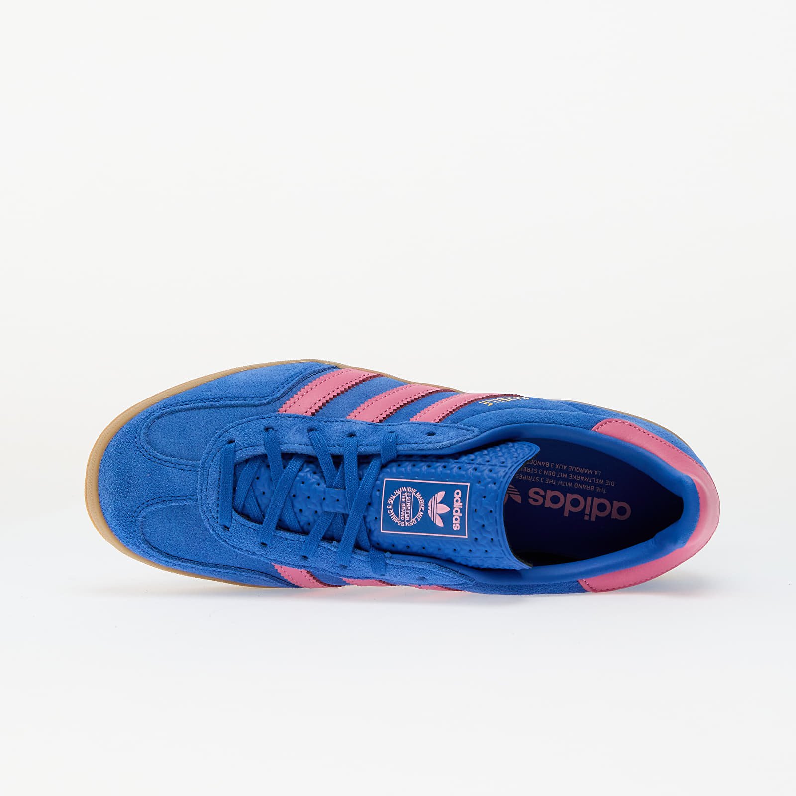 Pánské tenisky a boty adidas Gazelle Indoor Blue/ Bliss Pink/ Gum