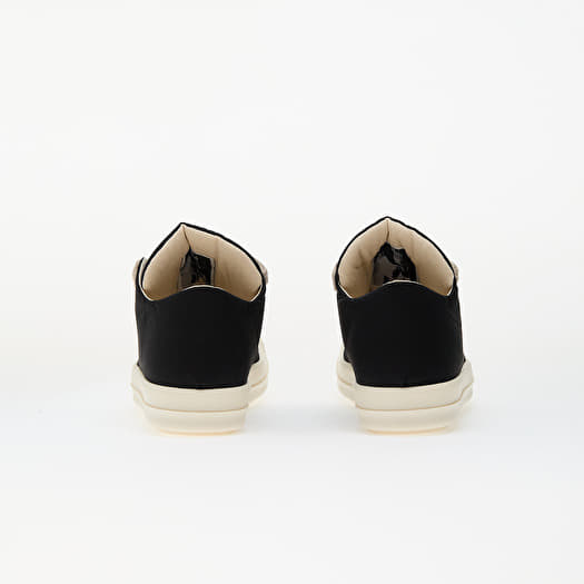 Rick Owens DRKSHDW Jumbo Lace Puffer Low Sneaks Black/ Milk/ Milk