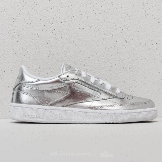 Reebok club c 85 womens silver shop